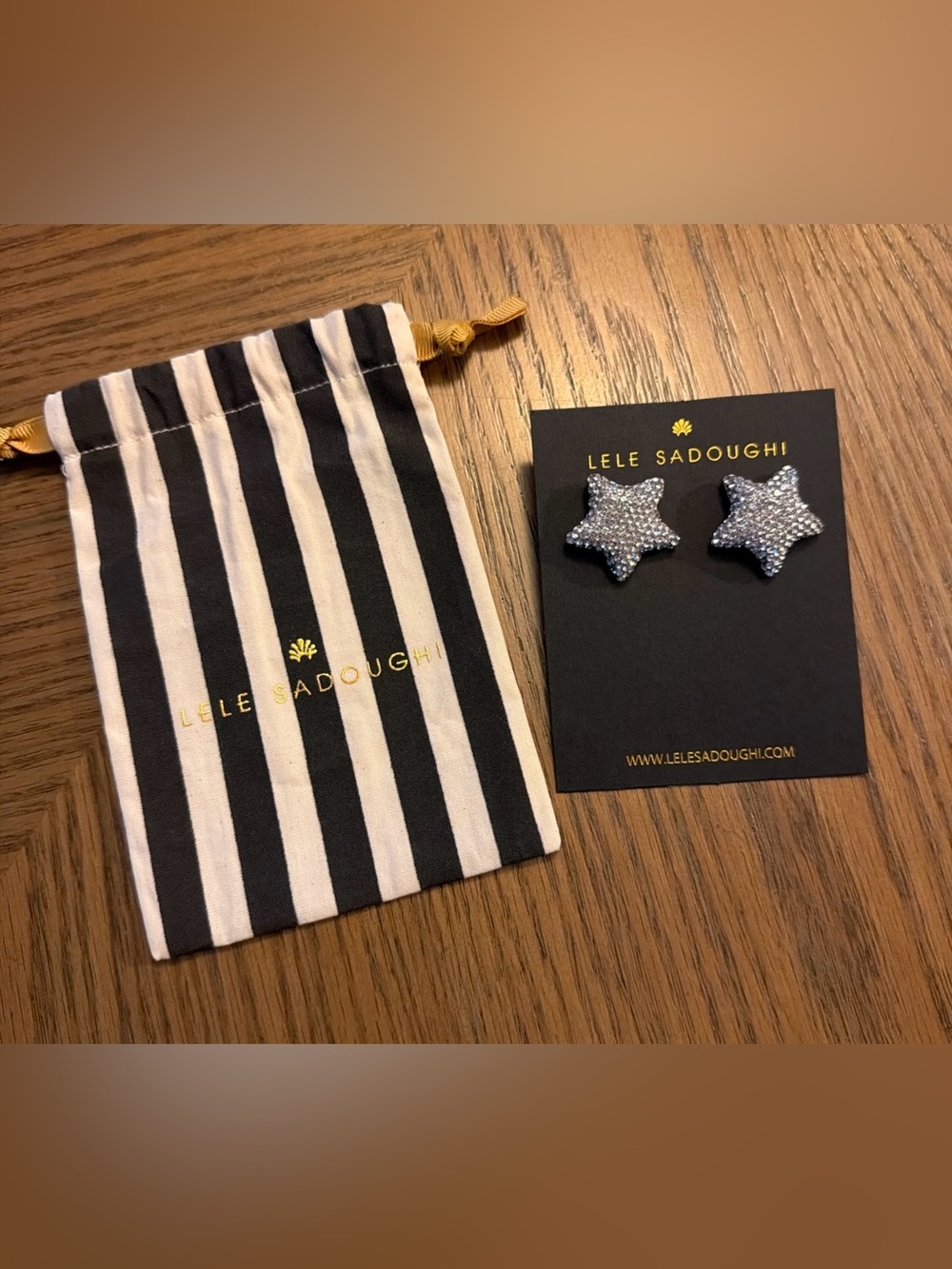 Lele Sadoughi Star Earrings